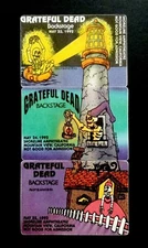 Grateful Dead Backstage Pass Puzzle Lighthouse 1992 Shoreline 5/23,24,25/92 CA