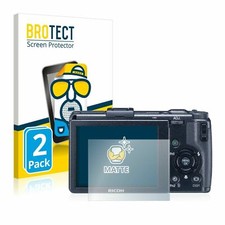 Ricoh GR II 2015 , 2 x BROTECT Matte Screen Protector, anti-glare hard-coated