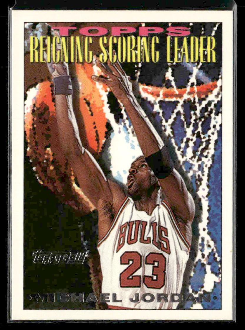 1993-94 Topps #384 Michael Jordan Gold | eBay