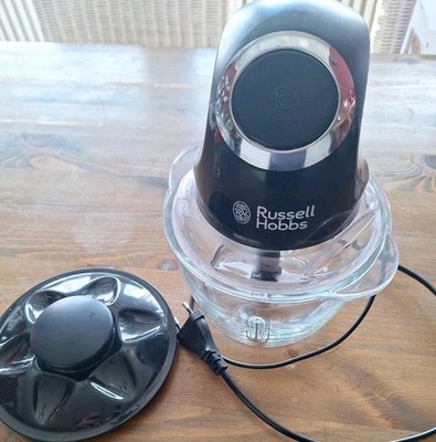RUSSELL HOBBS Mini-Zerkleinerer  Desire 200 W 500 ml Glasbehälter(2xbenutzt)