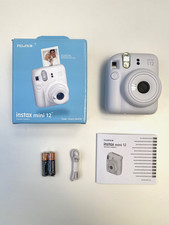 Fujifilm Instax Mini 12 Instant Film Camera - Fuji - Clay White - NEW