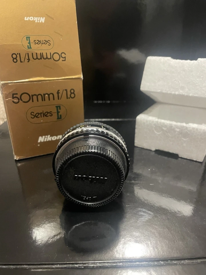 Lente Nikon serie E 50 mm f18 con caja abierta G2U Foto 4 de 4