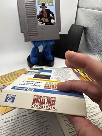 Young Indiana Jones Chronicles CIB 100%  Complete Nintendo NES 