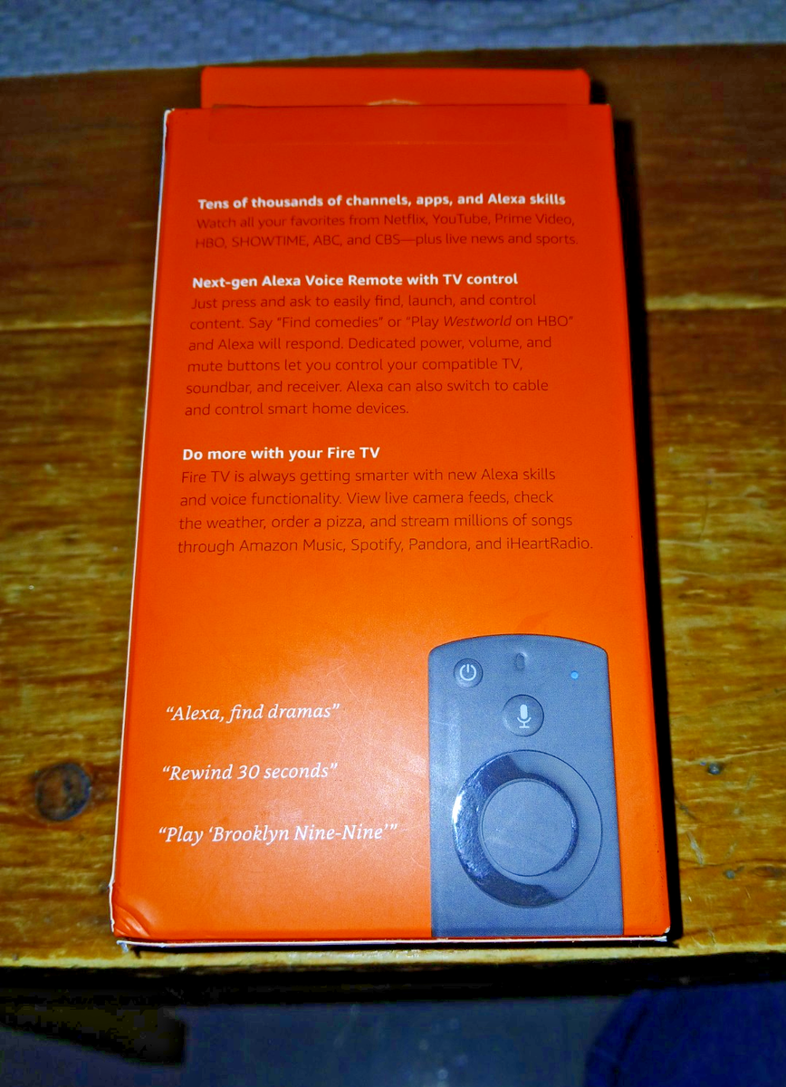 Amazon Fire TV Stick - 2nd Gen- 2016 With Alexa Voice Remote