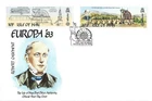 1983 Isle of Man Europa. The Great Laxey Wheel First Day Cover