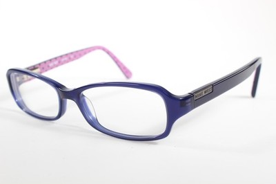 Nine West Brille NW 5001 Damen Blau Vollrand Kunststoffbrille Brillengestell