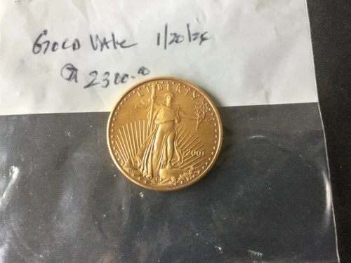 🔥2001 $25 Gold American Eagle 🔥 nice coin