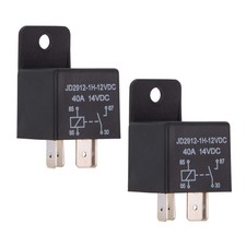 Ehdis Car Relay 4 Pin 12V 40Amp Spst Model No. Jd2912-1H-12Vdc 40A 14Vdc Auto