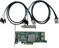 9207-8i 6Gbps HBA LSI FW:P20 IT Mode ZFS FreeNAS unRAID 2 SFF-8087 SATA From US