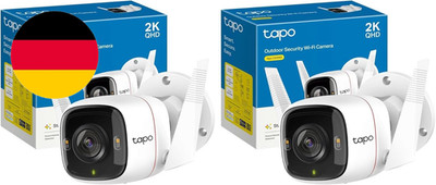 Tapo Tp-Link C320WS Überwachungskamera Außen, WLAN IP Kamera, 4MP Hochauflösung,