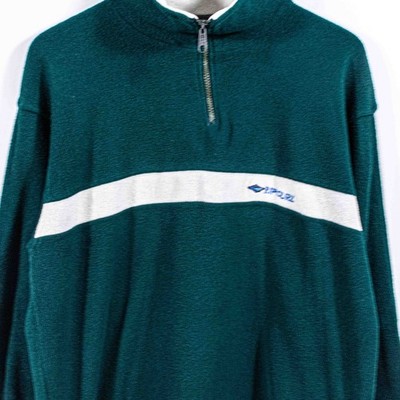VTG 90s Rip Curl 1/4 Zip Fleece Pullover Large L Surf Skate Beach Y2K Gorpcore