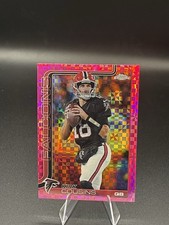 2025 Topps Chrome Kirk Cousins #13  Pink X-fractor Atlanta Falcons