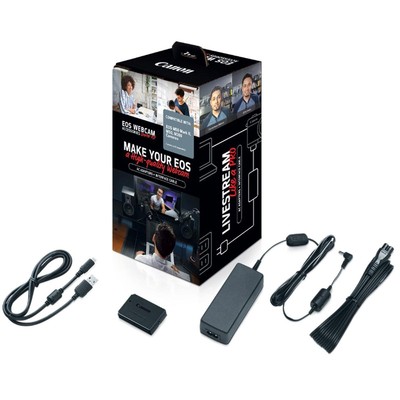Canon Webcam Accessories Starter Kit for EOS M50 Mark II, M50, M200 Camera