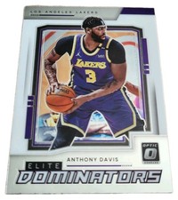 2021 Donruss Optic Elite Dominators Anthony Davis #23 Lakers Basketball Card (P9