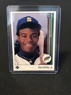 Ken Griffey Jr. 1989 Upper Deck STAR ROOKIE Card #1 (RC) Seattle Mariners MLB