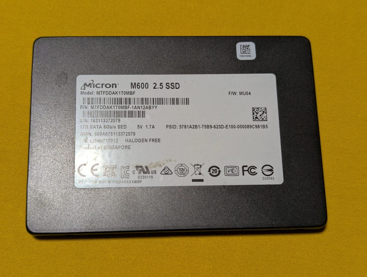 Micron 1 TB Solid State Drives for sale - eBay