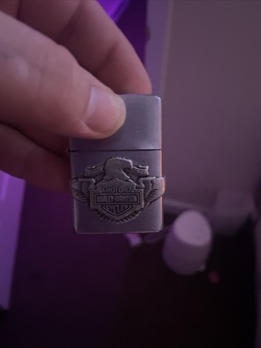 VTG Harley Davidson Since 1903 Zippo Lighter Bar and Shield Rare