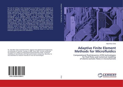 Adaptive Finite Element Methods for Microfluidics Hae-Won Choi