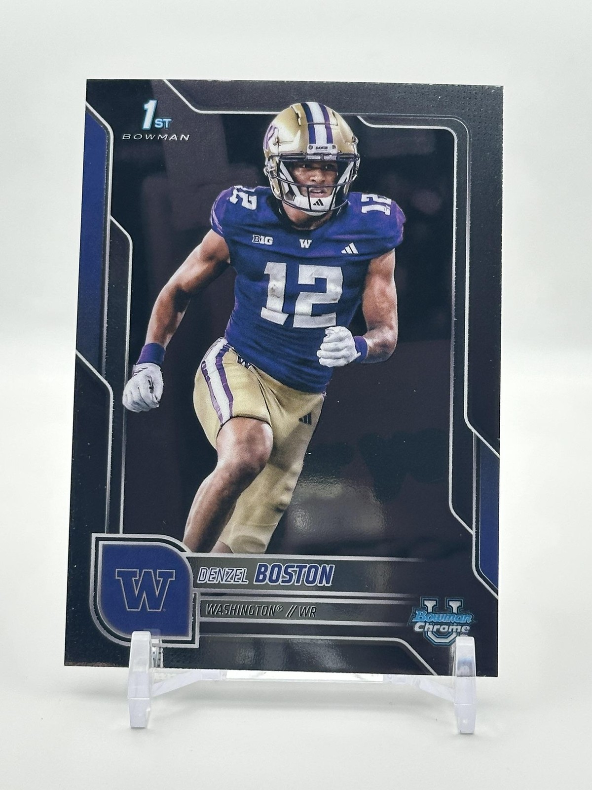 2025 Bowman University Chrome #34 Denzel Boston RC