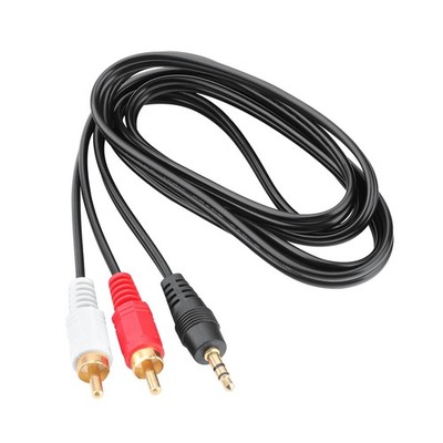3.5 mm to 2 RCA Stereo Cable Audio Cord For Bose Solo 5 TV Soundbar Sound Home