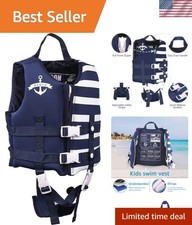 Comfortable Toddler Swim Vest - Adjustable and Safe for Ages 2-9