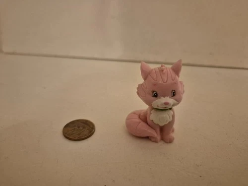 Strawberry Shortcake Custard Pet Cat Doll Figure, Vintage, Combine Postage