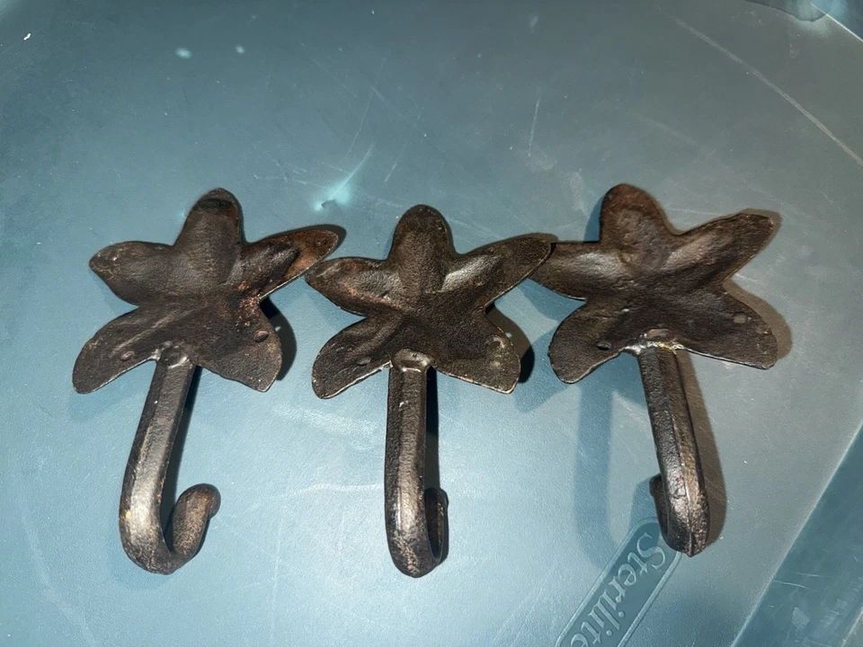 Набор из 3 железных настенных крючков для морских звезд TM - Изображение 4 из 4