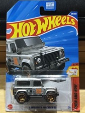 HOT WHEELS Land Rover Defender 90 Truck ZAMAC HW Baja Blazers Walmart GTD26 2021