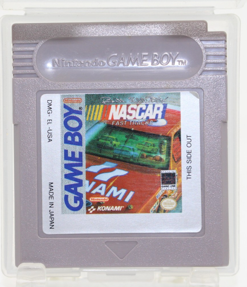 Bill Elliott's NASCAR Fast Tracks (Nintendo Game Boy) Cartridge Only - Tested