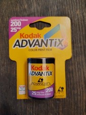 Kodak Advantix 200 Speed 25 Exposure APS Film APS 200-25 Expired 2003