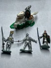 Marx Medieval Knights 5, 1.5"-1966 Castle Playset/Milton Bradley Seige (005)
