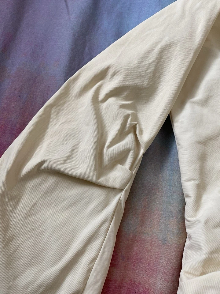 Chaqueta Blazer Vintage Años 90 Sonia Rykiel Asimétrica Avant Garde Esmoquin París Talla 38 Foto 3 de 4