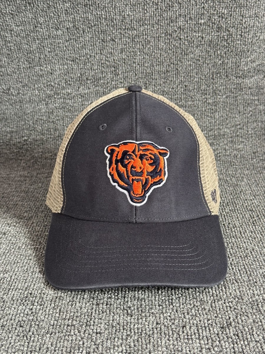 '47 Brand Chicago Bears Trucker Snapback Charcoal Tan One Size NFL Hat