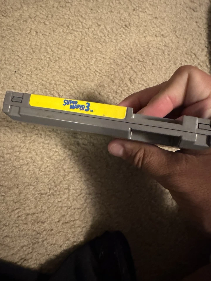 Super Mario Bros 3 - Nintendo NES - Authentic - Tested and Works Free Shipping - Image 2 of 3