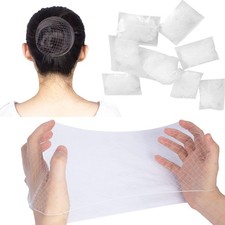 10PCS White Hairnets Invisible Elastic Edge Mesh Hair Nets for Women Hair Bun...