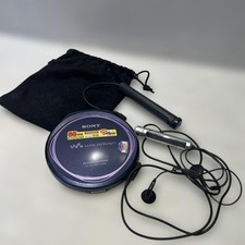 Sony D E888 CD Walkman G PROTECTION portable CD player Used clean