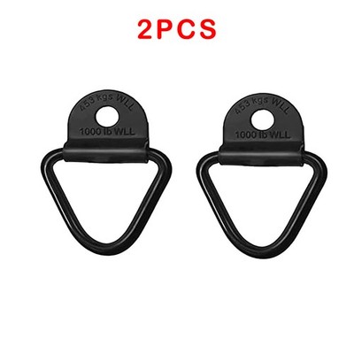 2PCS High Grade V-Ring Anchors, Compatible with Truck Bed & Trailer Cargo Needs