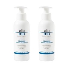 2 X EltaMD Foaming Facial Cleanser 3.38 oz Duo Pack New In Box Exp 10/26