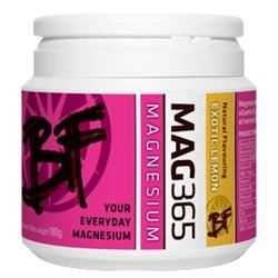 Mag365 BF Magnesium Ergänzung mit D3 K2 Zink - Exotische Zitrone 180g