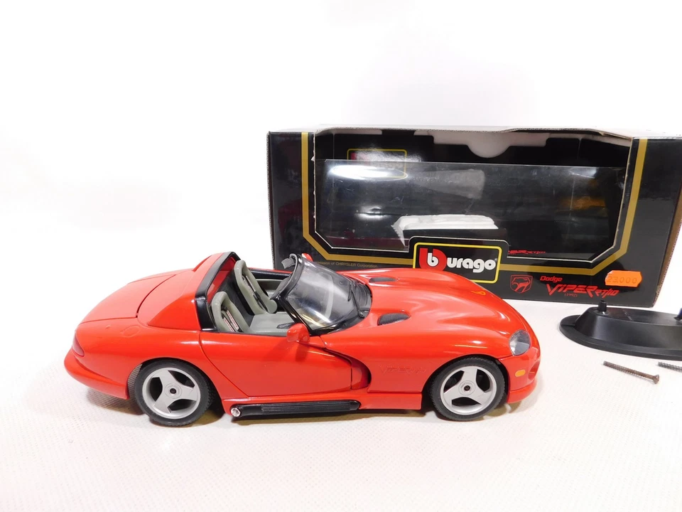 Bburago Diamonds 1:18 Cod. 3025 Model Dodge Viper RT/10 (1992) Mint Box - Image 2 of 4
