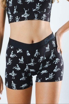 Shinesty ''The Bare Back Bones'' Glow-in-the-Dark Skeleton Women's Boxers