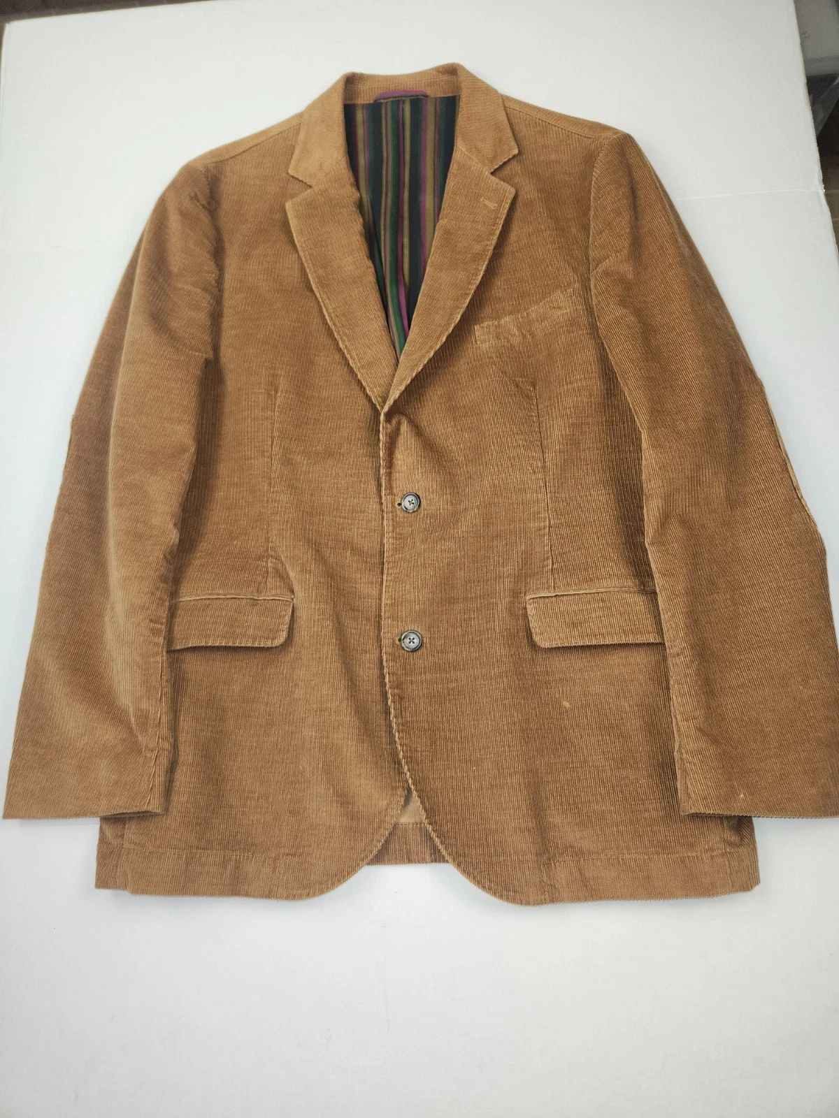 Flint Mens Corduroy Jacket Size 44L