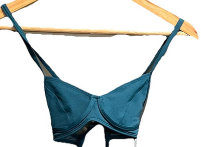 Jolyn Green Lisa UPF 50+ Women's Swimsuit Bikini Top Size XS