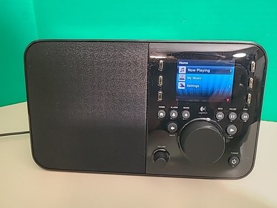 Logitech Squeezebox X-R0001 Smart WiFi Radio with AC Adapter Tested & Working