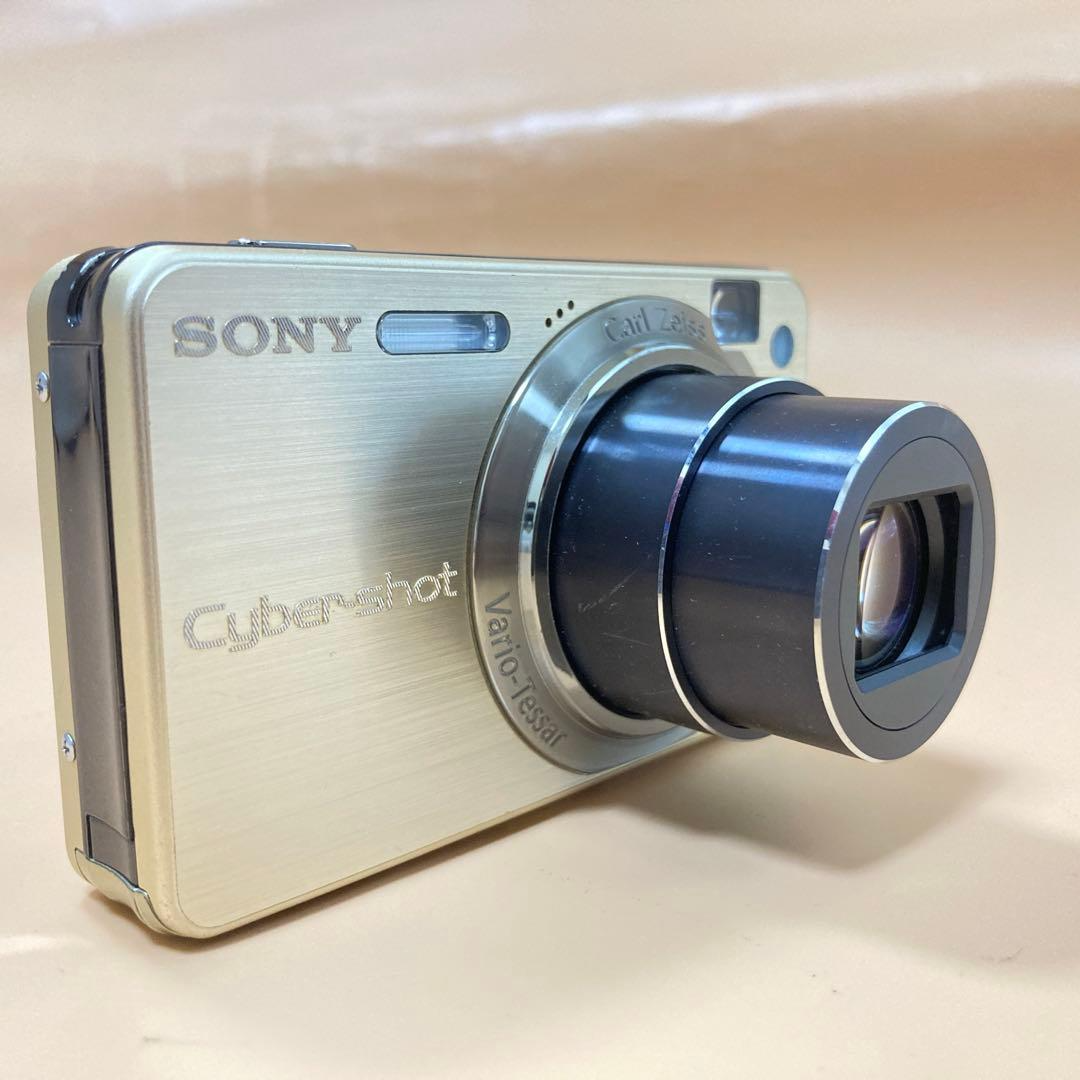 Sony Cyber-shot DSC-W170 10.1MP Digital Camera - Gold (with MS Pro