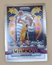 2025 Panini WNBA Prizm Cameron Brink #2 Groovy Sparks