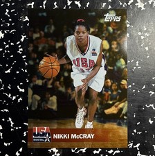 2000 Topps Team USA - Nikki McCray #40 Gold! SP! NM!
