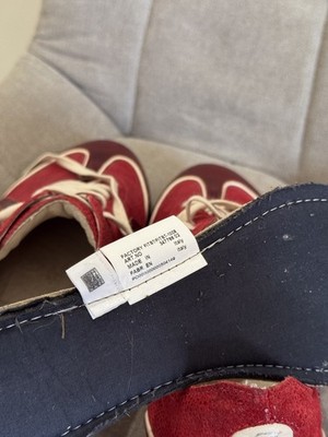 Archive Puma Rudolf Dassler Alexander Van Slobbe Vintage Red Low