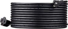 Extension Cord 25 Ft 3 Prong Outlet Extender Indoor Power Cord 13 Amps 125V
