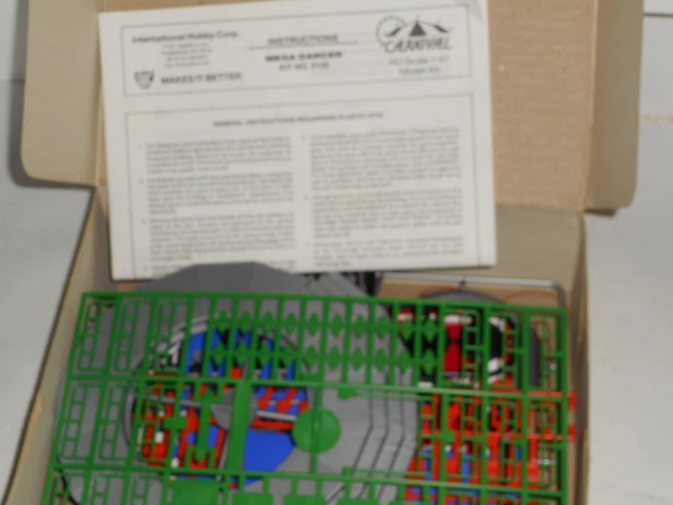 IHC Carnival Megadancer #5132 Funfair & Circus kit.New. Assembly req'd.HO Scale - Image 4 of 4